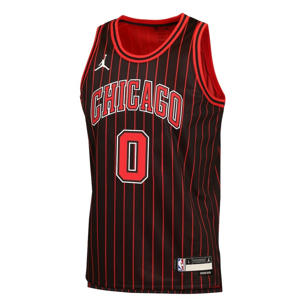 Coby White Chicago Bulls Jordan Brand Youth Swingman Jersey sale - Statement Editi- Black for sale