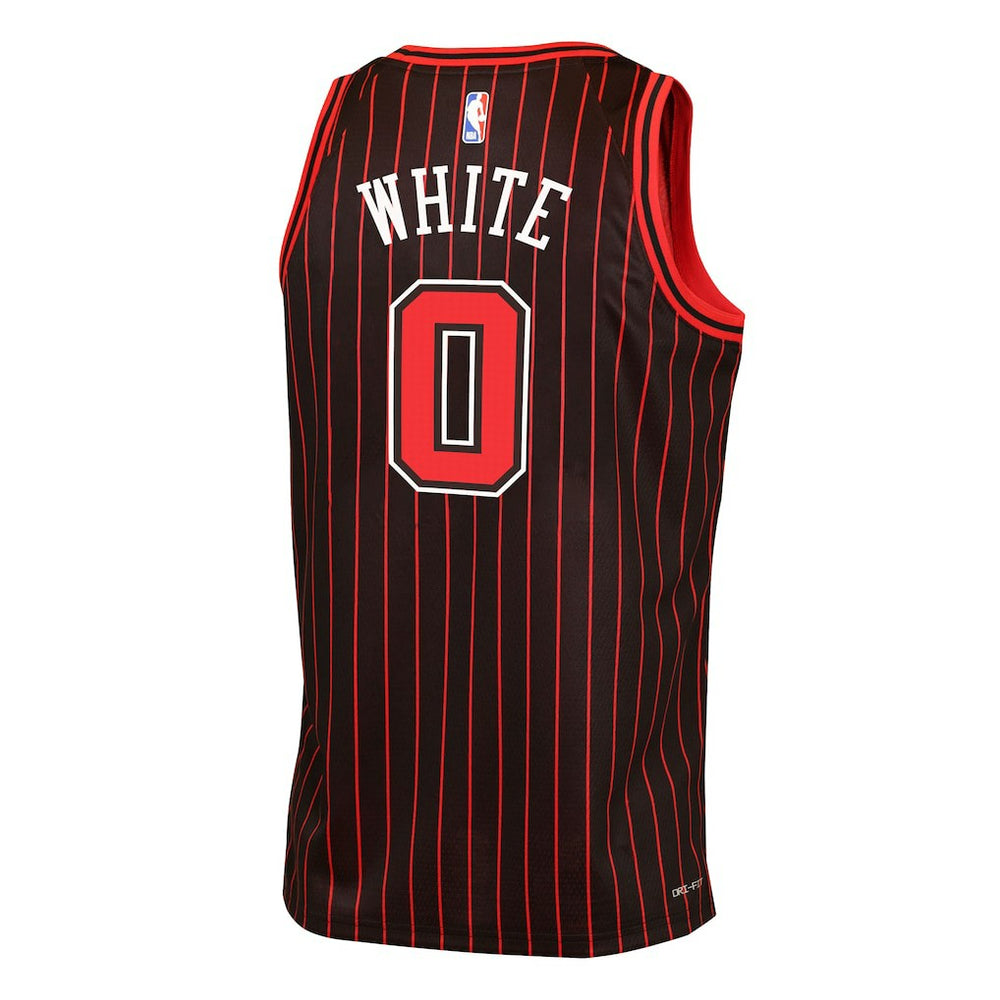Coby White Chicago Bulls Jordan Brand Youth Swingman Jersey sale - Statement Editi- Black for sale