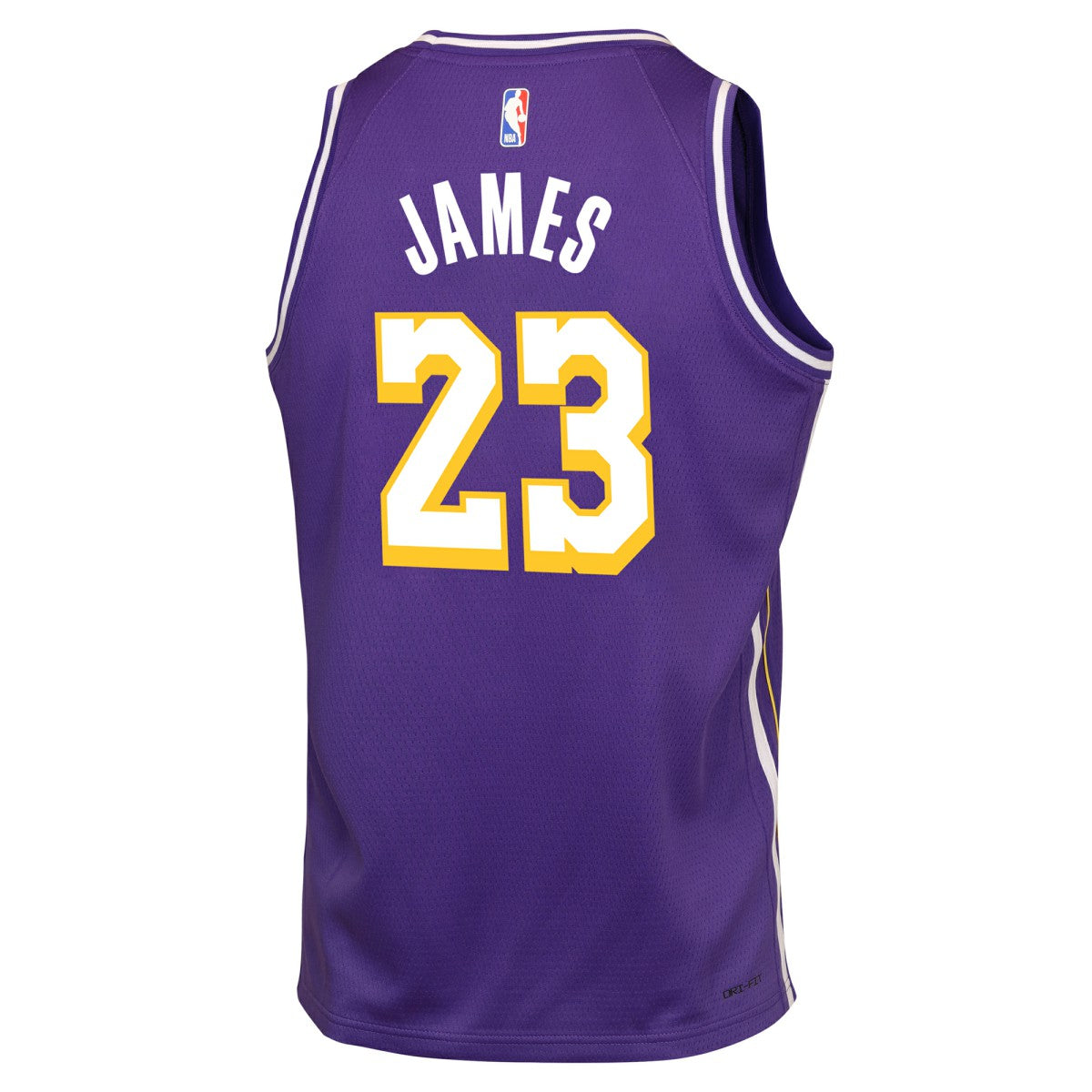 LeBron James Los Angeles Lakers Jordan Brand Youth Swingman Jersey - Statement Edition - Purple cheap