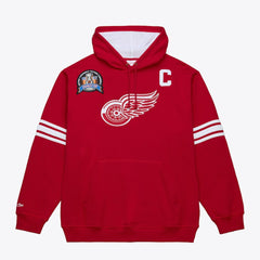 Steve Yzerman Detroit Red Wings Mitchell & Ness 1997 Name & Number Premium Pullover Hoodie Scarlet