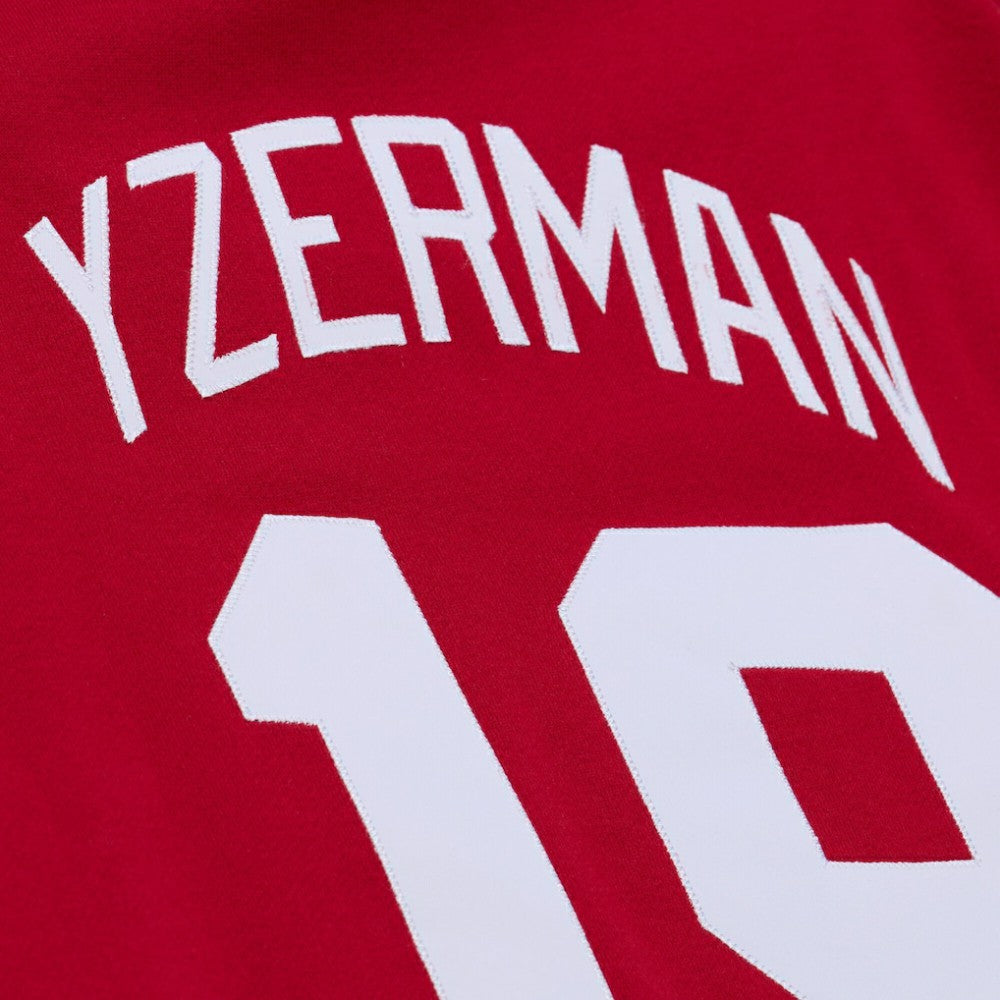 Steve Yzerman Detroit Red Wings Mitchell & Ness 1997 Name & Number Premium Pullover Hoodie Scarlet