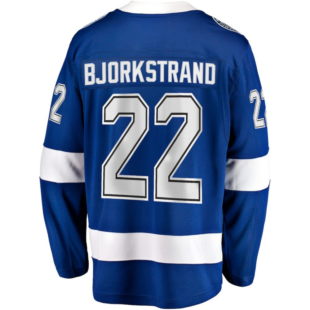Oliver Bjorkstrand Tampa Bay Lightning Fanatics Home Breakaway Jersey Blue