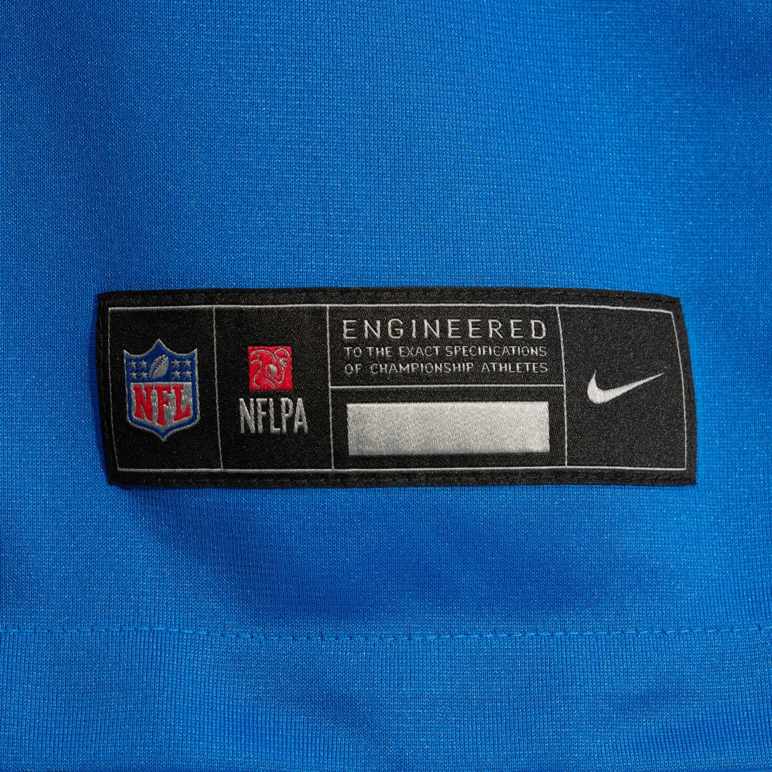 Tyleik Williams Detroit Lions 2025 NFL Draft First Round Pick Game Jersey - Blue