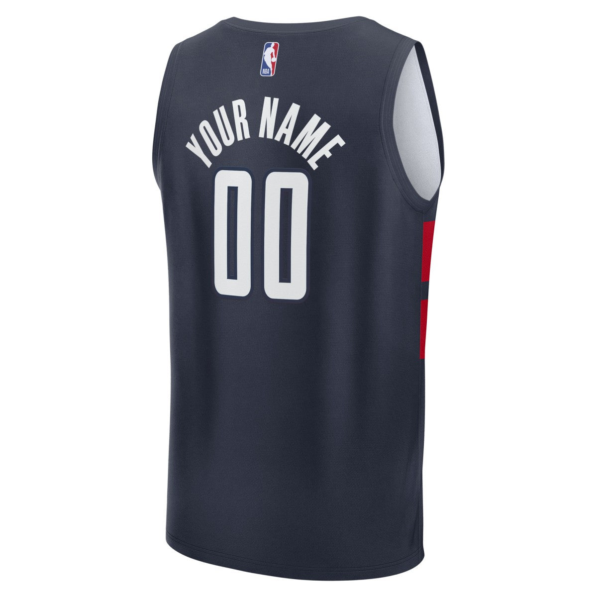 Washington Wizards Youth Fast Break Custom Replica Jersey - Navy - Statement Edition