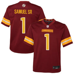 Deebo Samuel Sr Washington Commanders Youth Team Game Jersey - Burgundy
