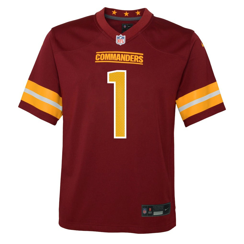 Deebo Samuel Sr Washington Commanders Youth Team Game Jersey - Burgundy