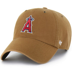 Los Angeles Angels Carhartt x Clean Up Adjustable Hat Brown | 47 brand