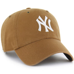 New York Yankees Carhartt x Clean Up Adjustable Hat Brown | 47 brand