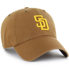 San Diego Padres Carhartt x Clean Up Adjustable Hat Brown | 47 brand