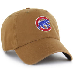 Chicago Cubs Carhartt x Clean Up Adjustable Hat Brown | 47 brand