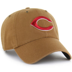 Cincinnati Reds Carhartt x Clean Up Adjustable Hat Brown | 47 brand