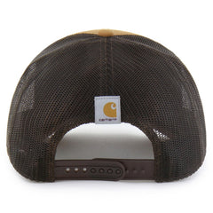 Detroit Tigers Carhartt x Trucker Adjustable Hat Brown | 47 brand