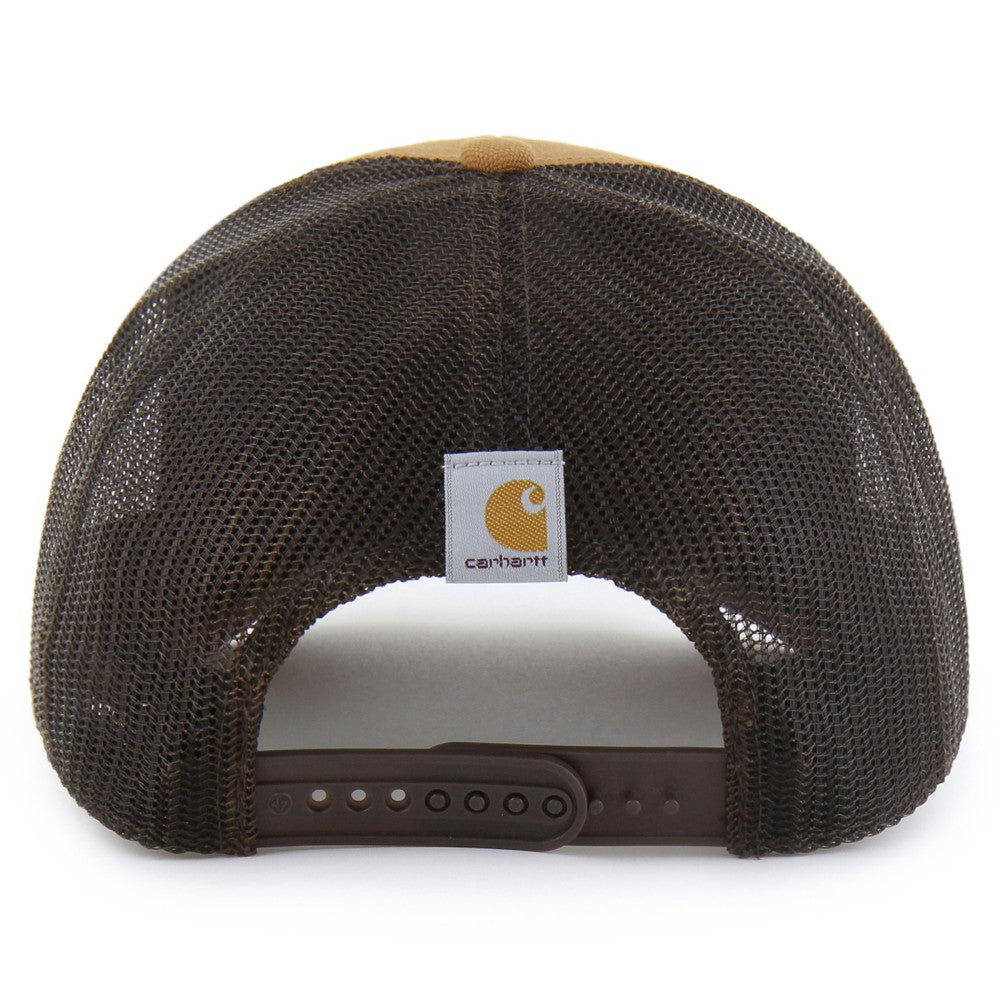 Los Angeles Dodgers Carhartt x Trucker Adjustable Hat Brown | 47 brand