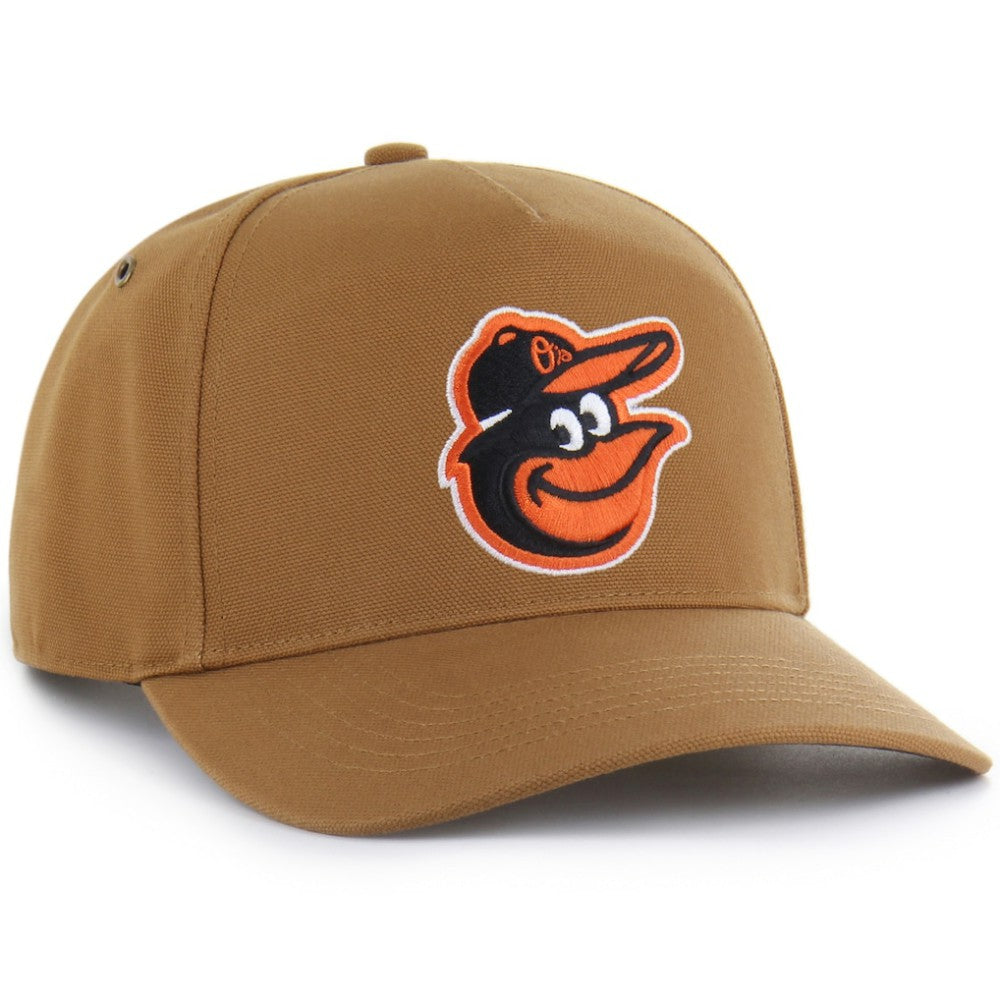 Baltimore Orioles Carhartt x Hitch Adjustable Hat Brown | 47 brand