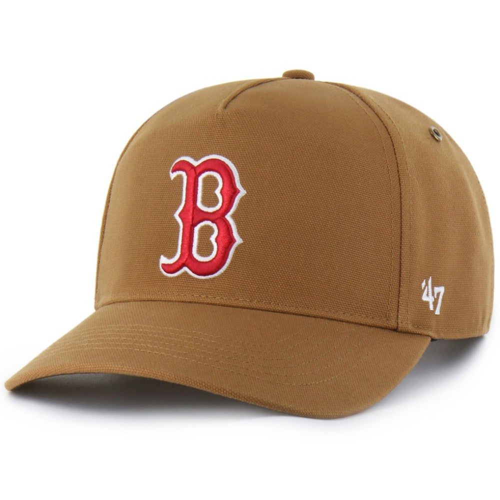 Boston Red Sox Carhartt x Hitch Adjustable Hat Brown | 47 brand