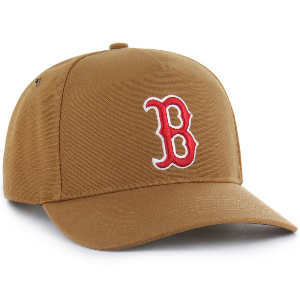 Boston Red Sox Carhartt x Hitch Adjustable Hat Brown | 47 brand