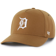 Detroit Tigers Carhartt x Hitch Adjustable Hat Brown | 47 brand