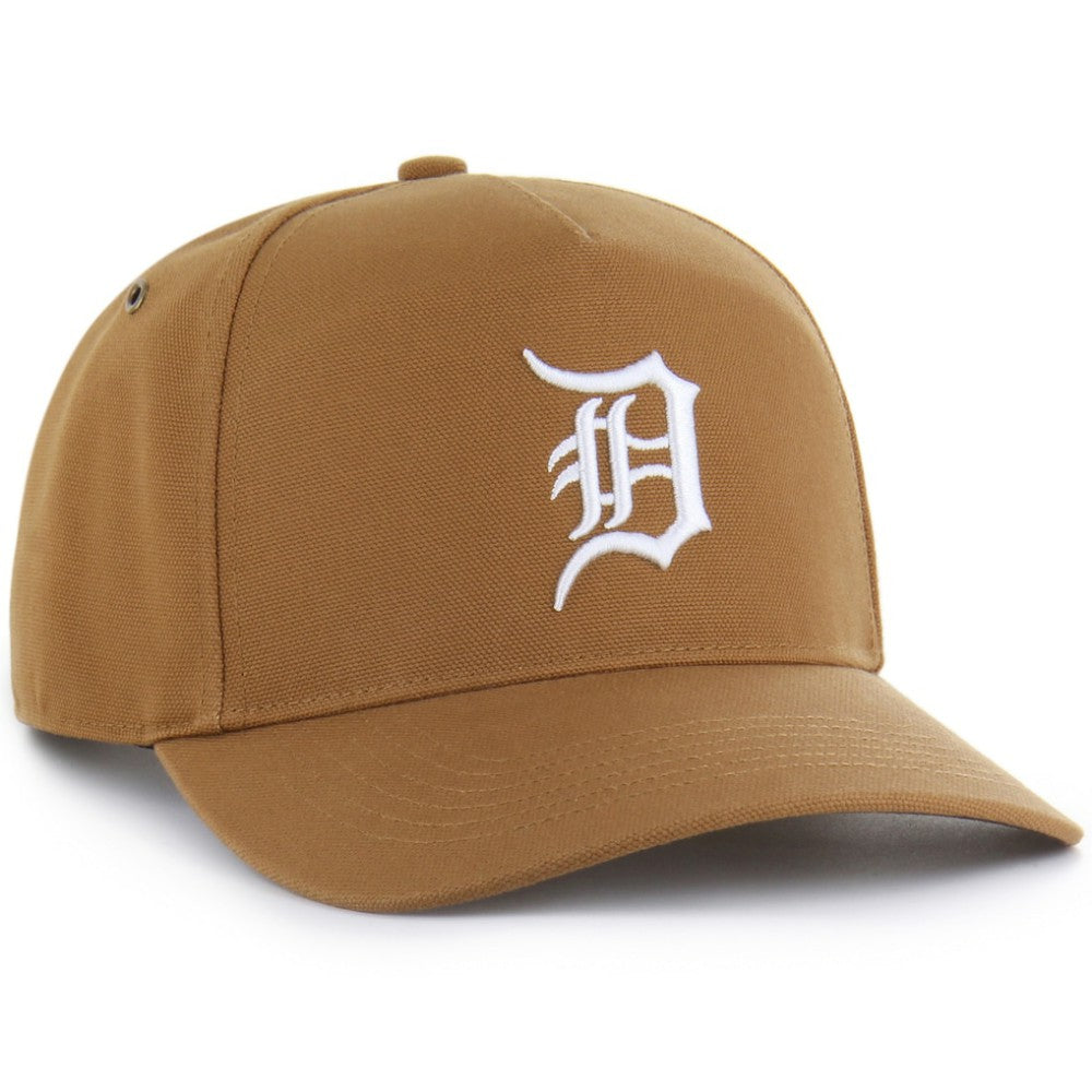 Detroit Tigers Carhartt x Hitch Adjustable Hat Brown | 47 brand
