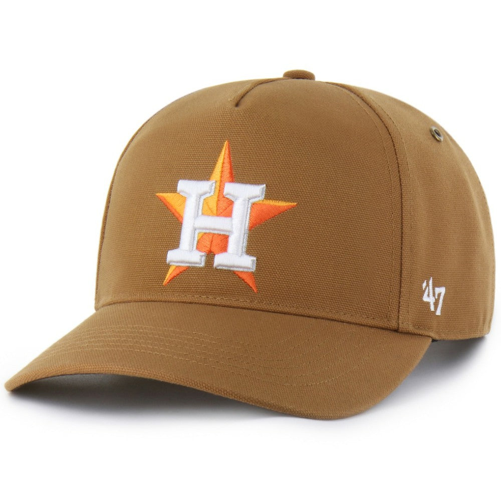 Houston Astros Carhartt x Hitch Adjustable Hat Brown | 47 brand