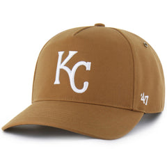 Kansas City Royals Carhartt x Hitch Adjustable Hat Brown | 47 brand