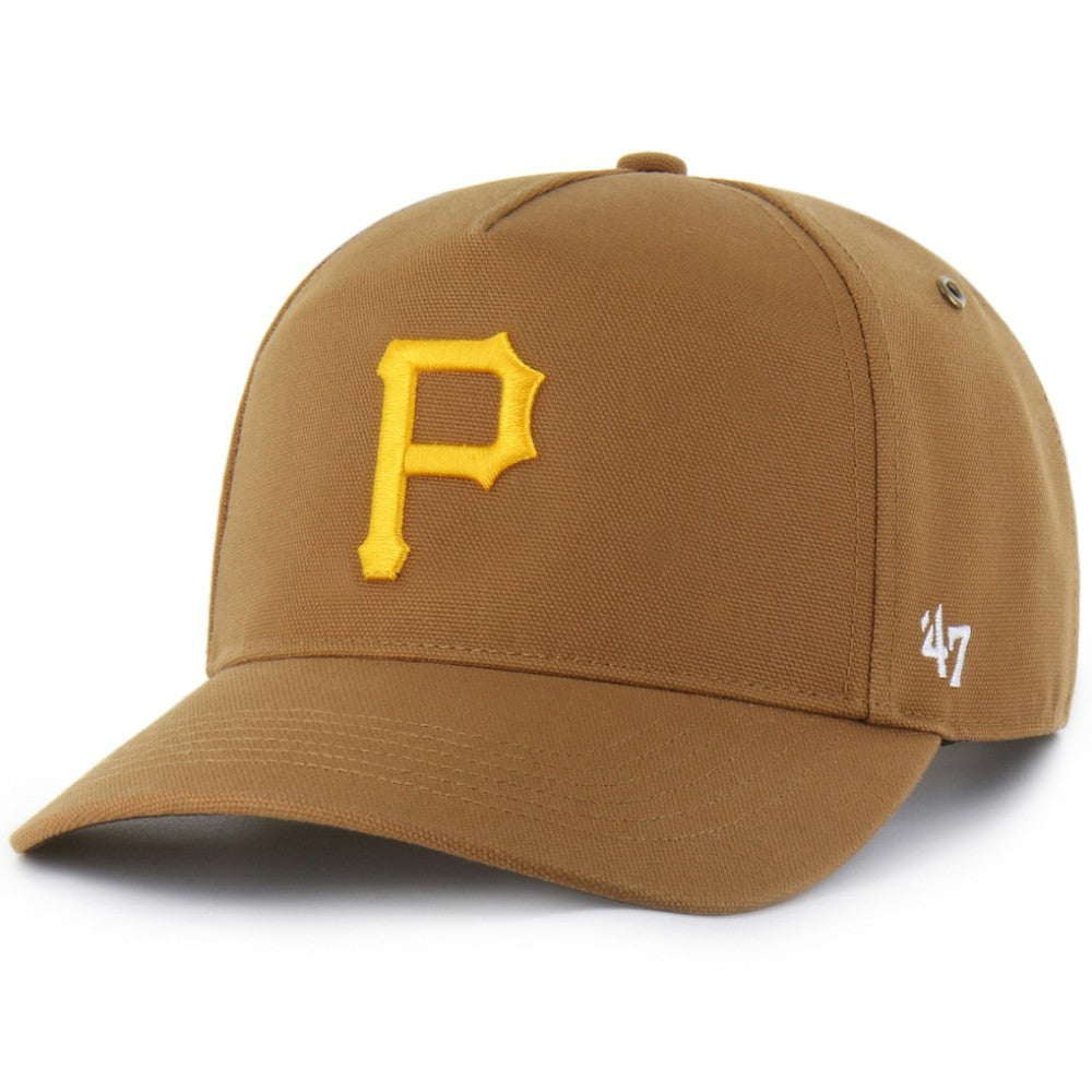 Pittsburgh Pirates Carhartt x Hitch Adjustable Hat Brown | 47 brand