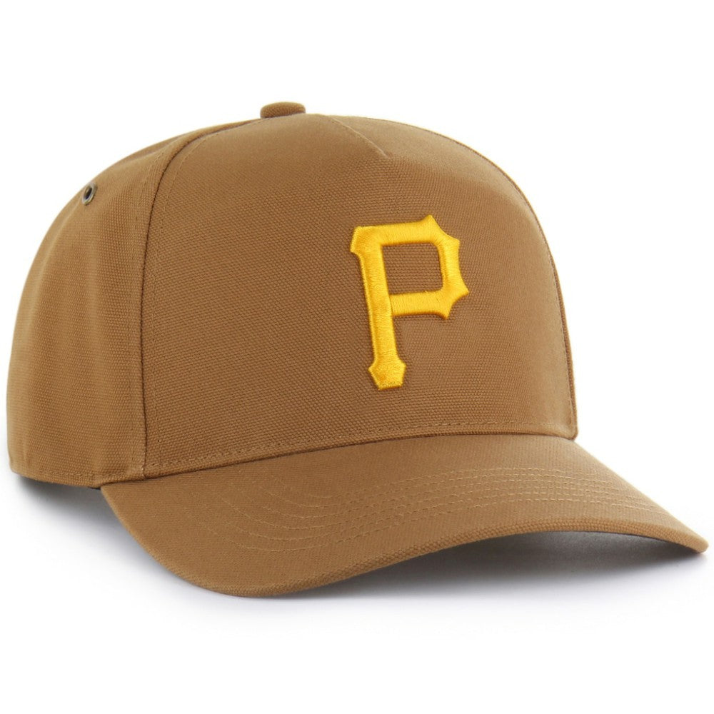 Pittsburgh Pirates Carhartt x Hitch Adjustable Hat Brown | 47 brand
