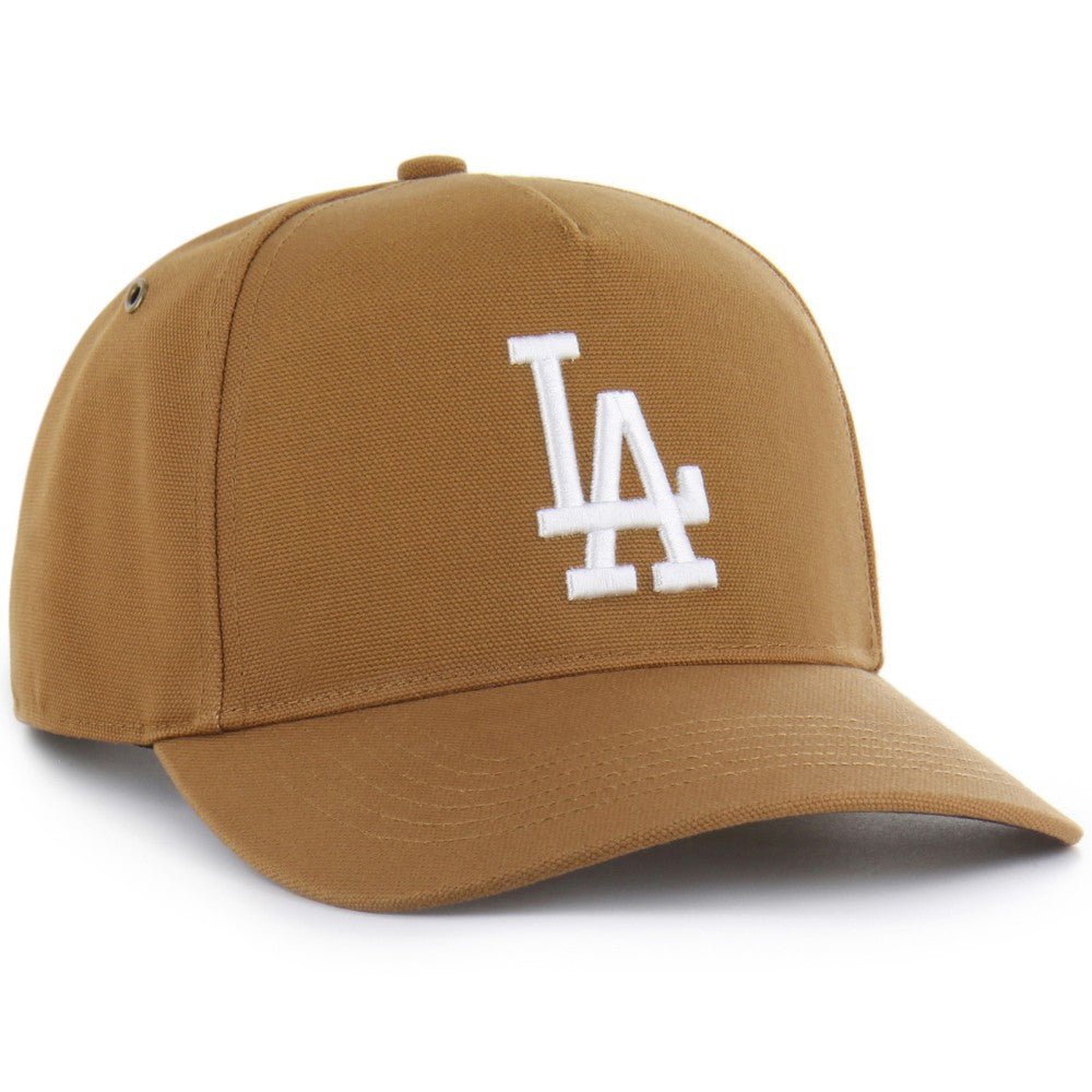 Los Angeles Dodgers Carhartt x Hitch Adjustable Hat Brown | 47 brand