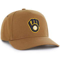 Milwaukee Brewers Carhartt x Hitch Adjustable Hat Brown | 47 brand