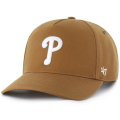 Philadelphia Phillies Carhartt x Hitch Adjustable Hat Brown | 47 brand