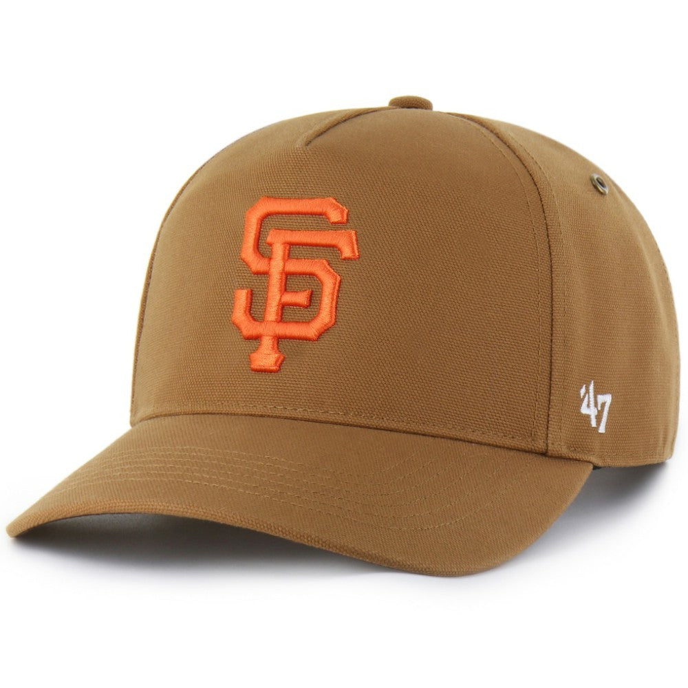 San Francisco Giants Carhartt x Hitch Adjustable Hat Brown | 47 brand