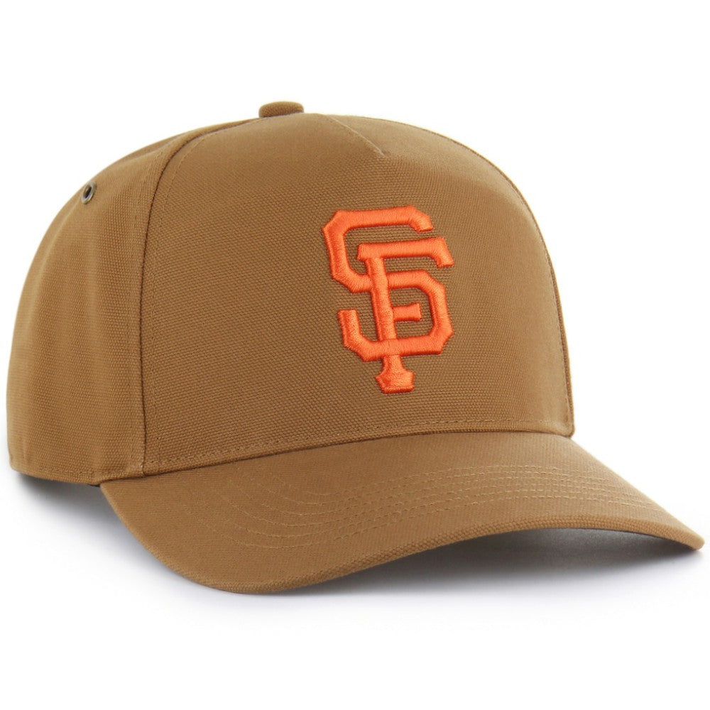 San Francisco Giants Carhartt x Hitch Adjustable Hat Brown | 47 brand
