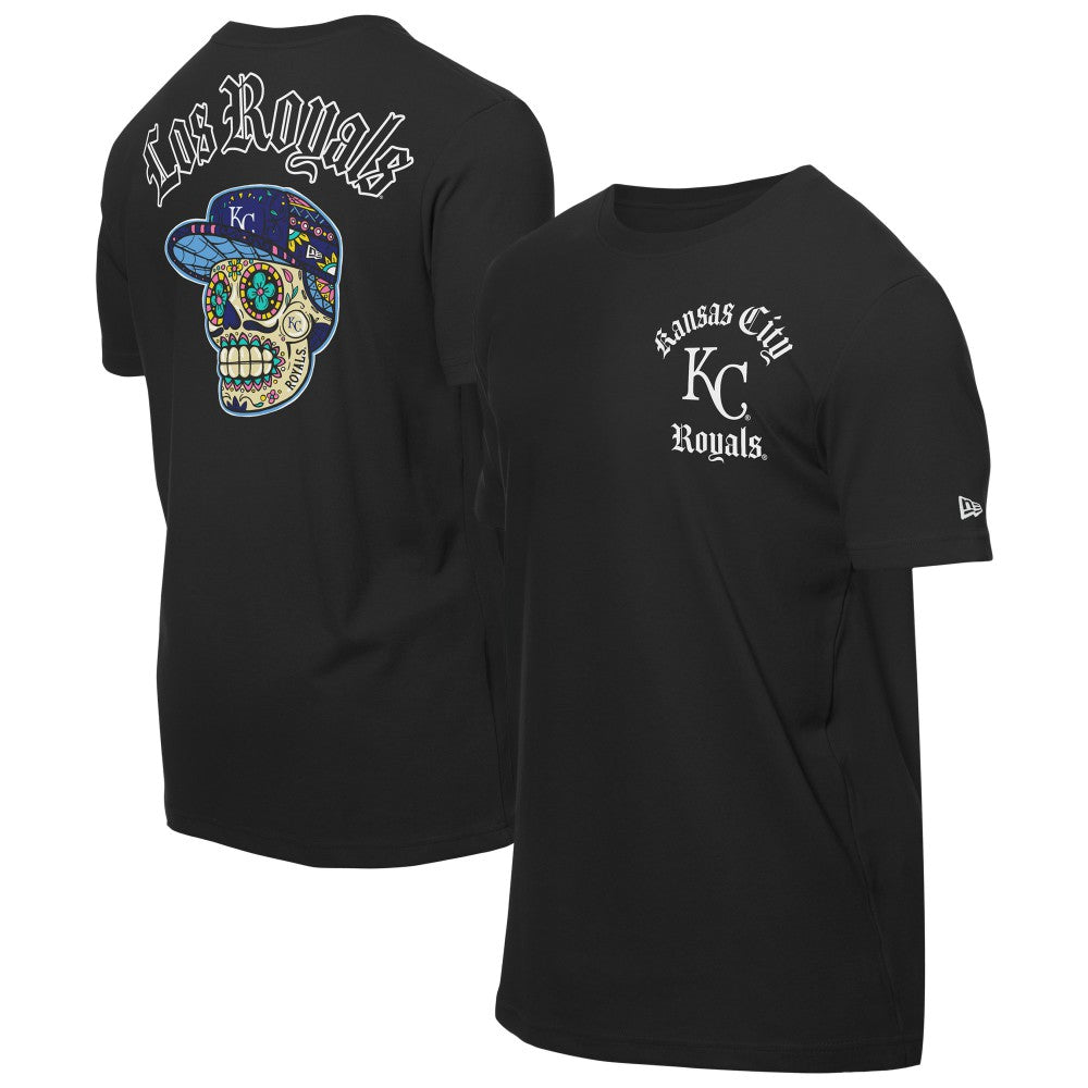 Kansas City Royals Sugar Skulls T-Shirt Black | New Era