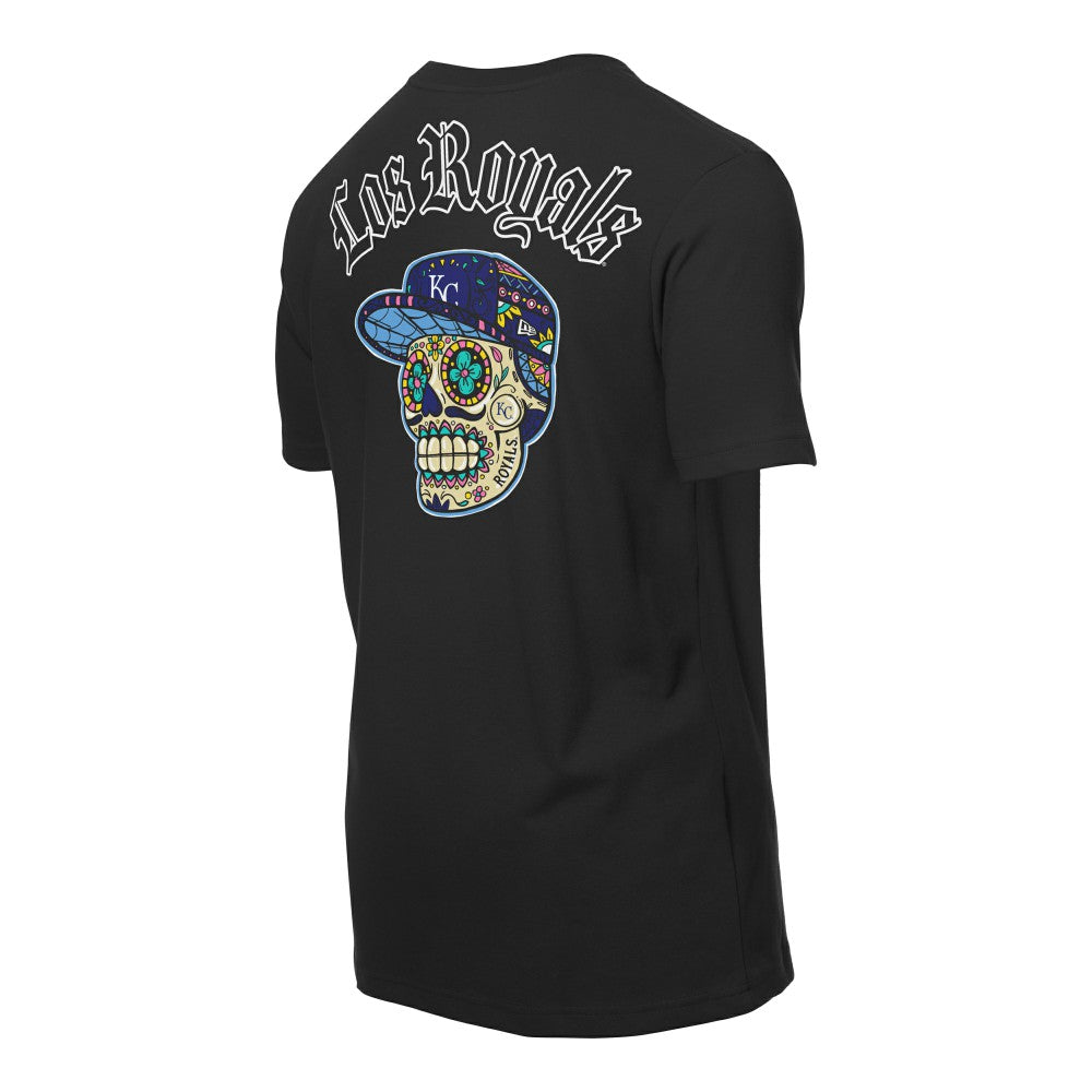 Kansas City Royals Sugar Skulls T-Shirt Black | New Era