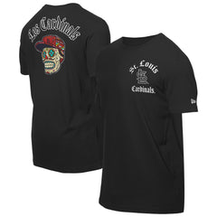 St. Louis Cardinals Sugar Skulls T-Shirt Black | New Era