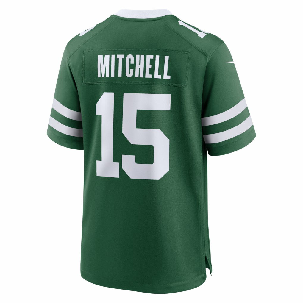 Adonai Mitchell New York Jets Team Game Jersey Legacy Green Nike