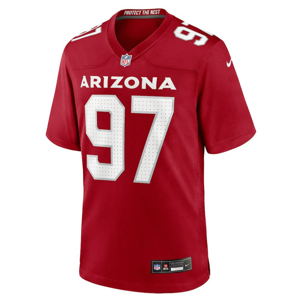 Walter Nolen Arizona Cardinals 2025 NFL Draft First Round Pick Game Jersey - Cardinal
