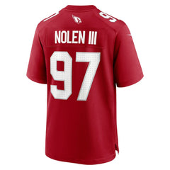 Walter Nolen Arizona Cardinals 2025 NFL Draft First Round Pick Game Jersey - Cardinal