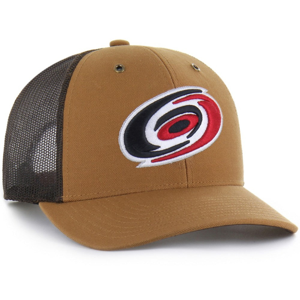 Carolina Hurricanes Carhartt x '47 Trucker Adjustable Hat Brown