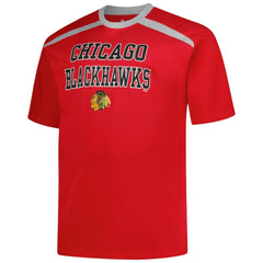 Connor Bedard Chicago Blackhawks Profile Big & Tall Name & Number T-Shirt Red