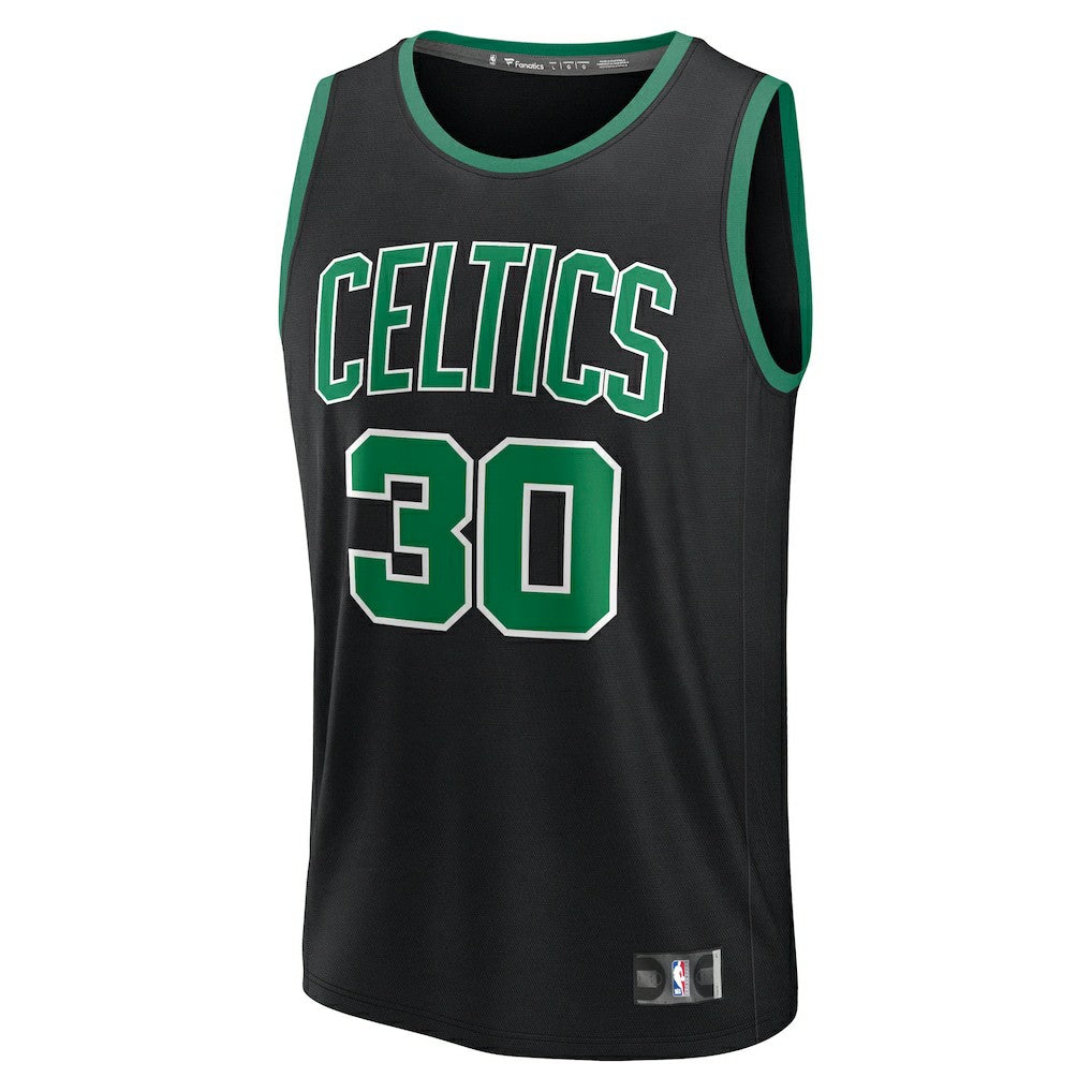 Sam Hauser Boston Celtics Fast Break Replica Player Jersey - Statement Edition - Black