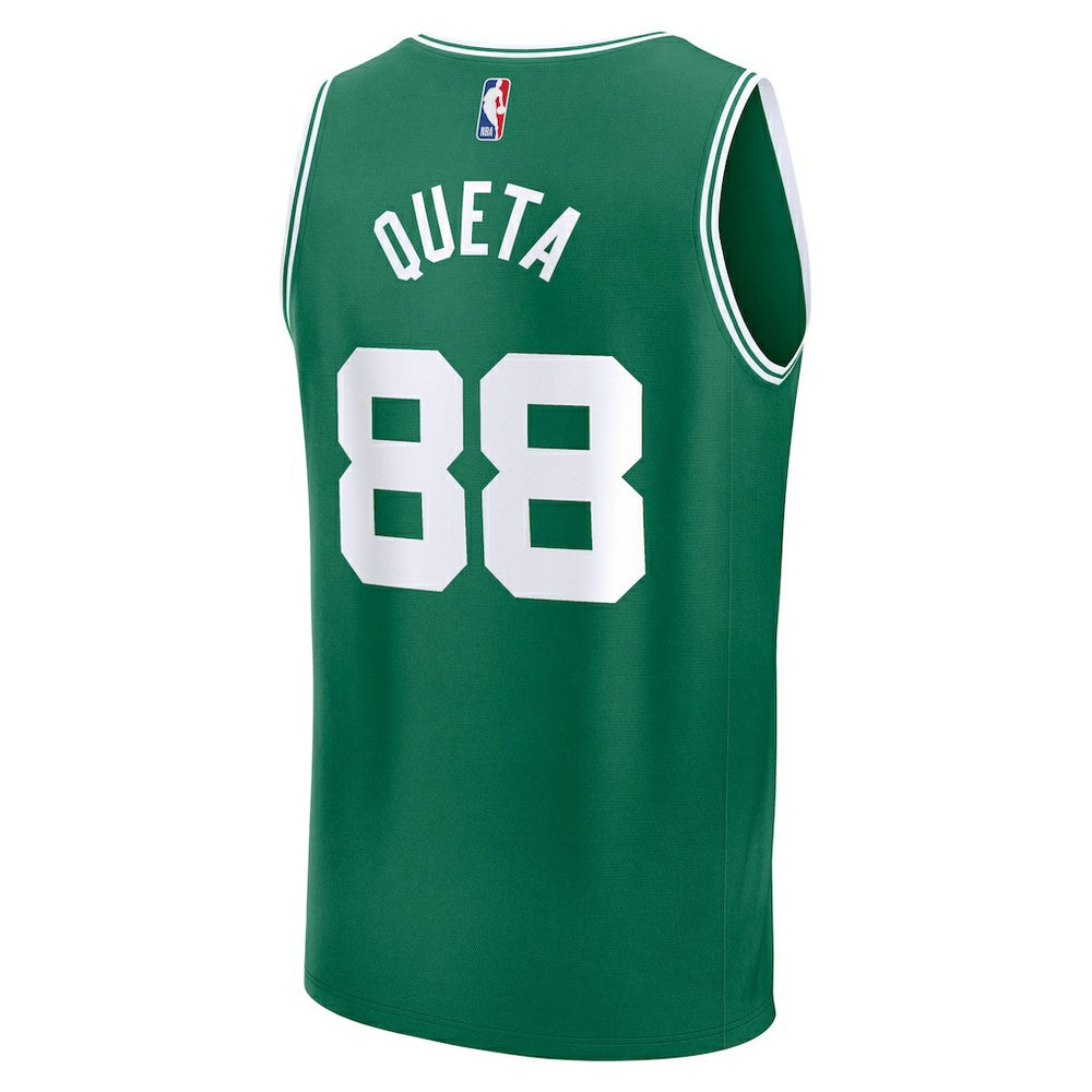 Neemias Queta Boston Celtics Fast Break Replica Player Jersey - Icon Edition - Kelly Green
