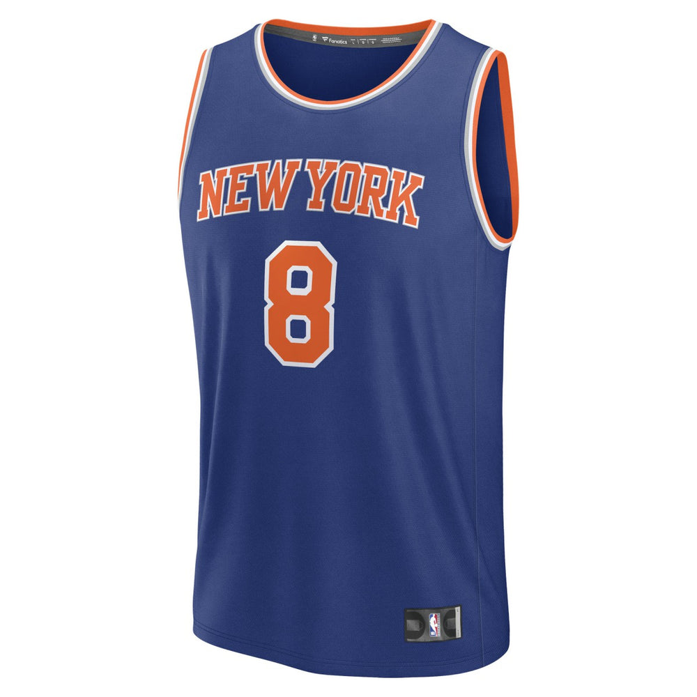 OG Anunoby New York Knicks Fast Break Replica Player Jersey - Icon Edition - Blue