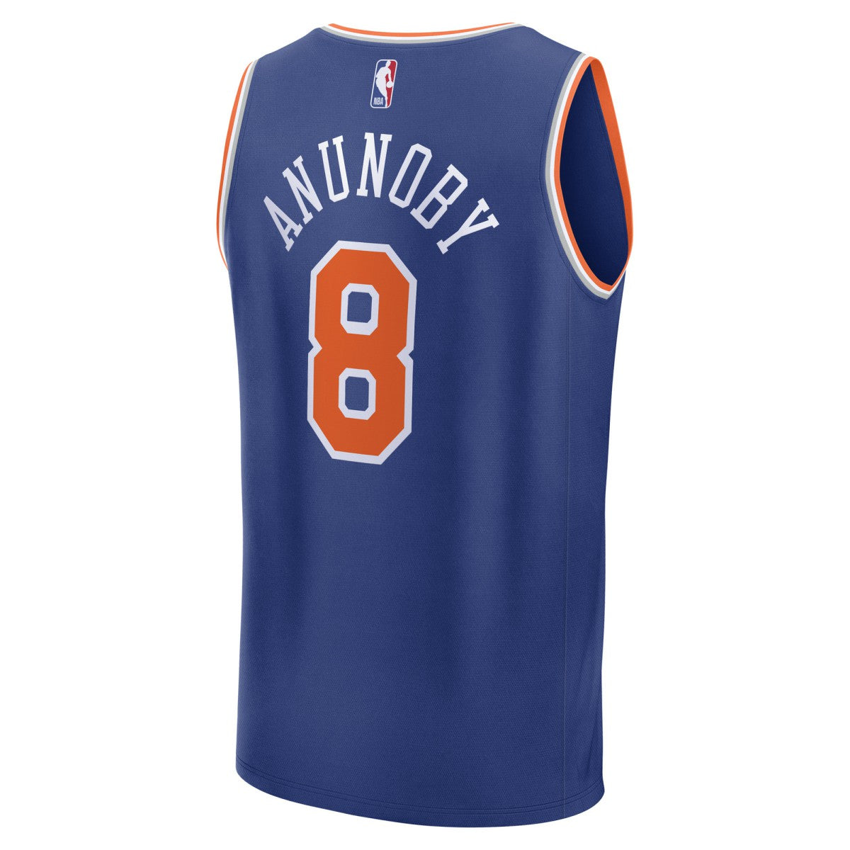 OG Anunoby New York Knicks Fast Break Replica Player Jersey - Icon Edition - Blue