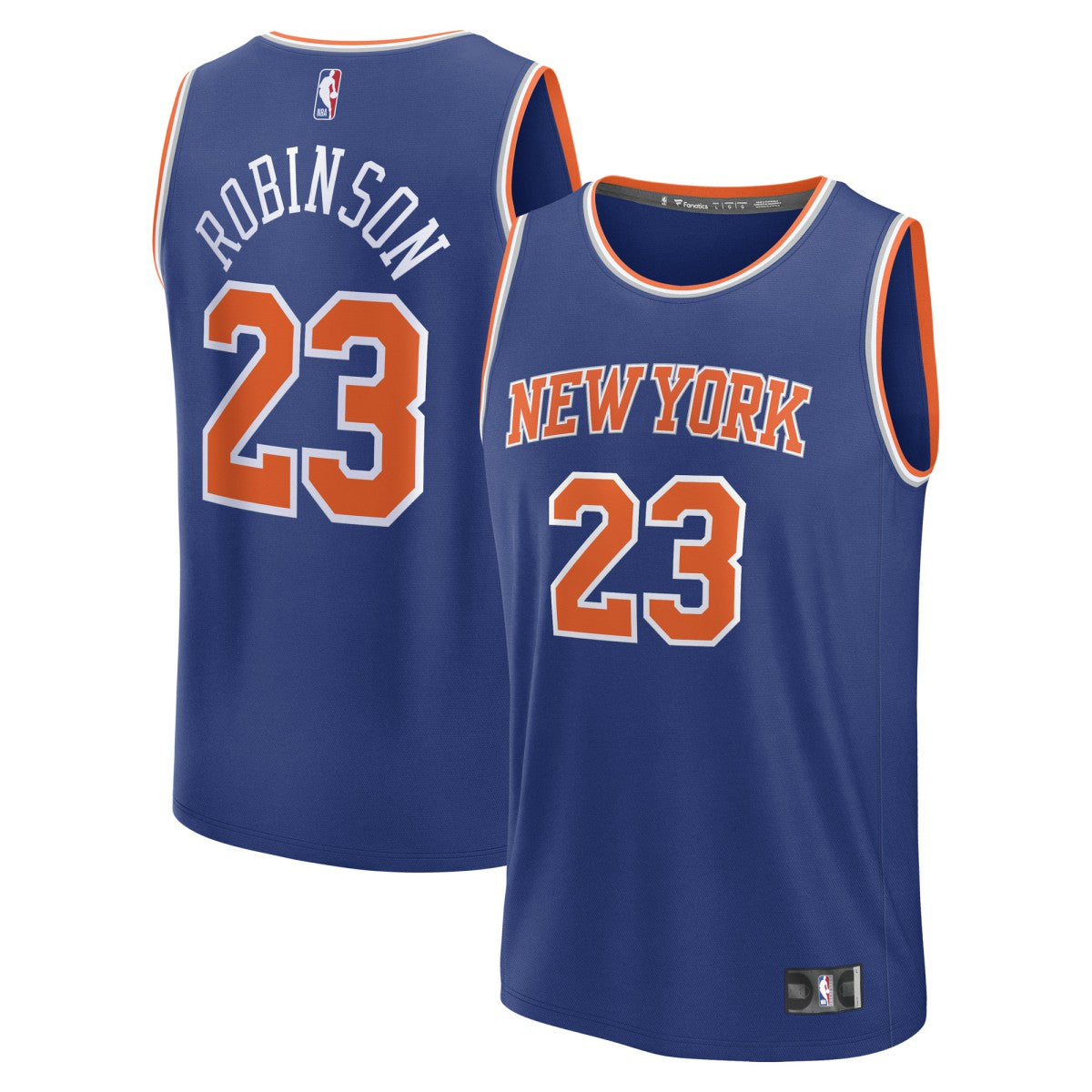 Mitchell Robinson New York Knicks Fast Break Replica Player Jersey - Icon Edition - Blue