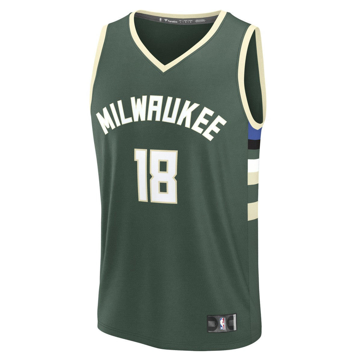 Kyle Kuzma Milwaukee Bucks Fast Break Replica Player Jersey - Icon Edition - Hunter Green