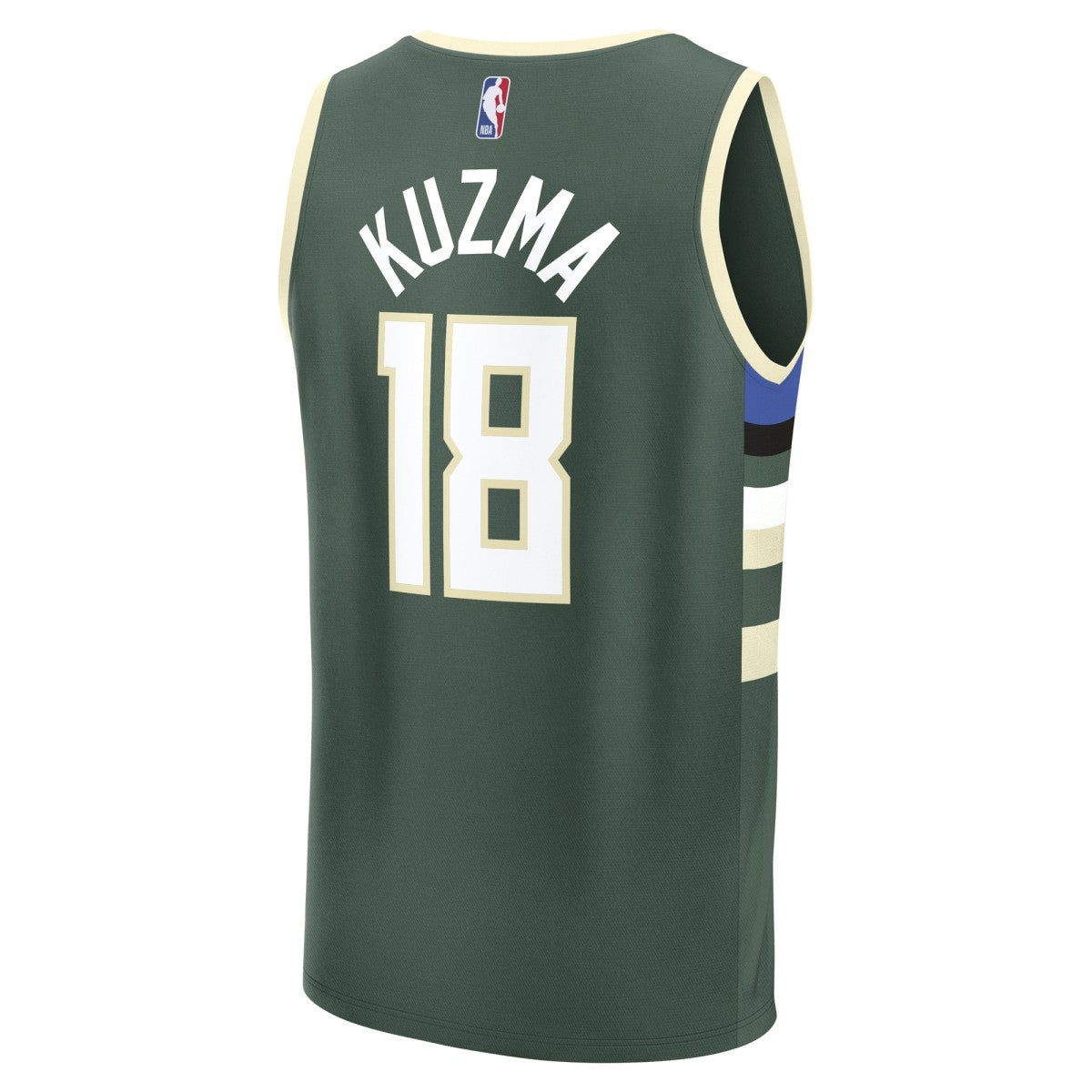 Kyle Kuzma Milwaukee Bucks Fast Break Replica Player Jersey - Icon Edition - Hunter Green