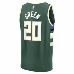 A.J. Green Milwaukee Bucks Fast Break Replica Player Jersey - Icon Edition - Hunter Green