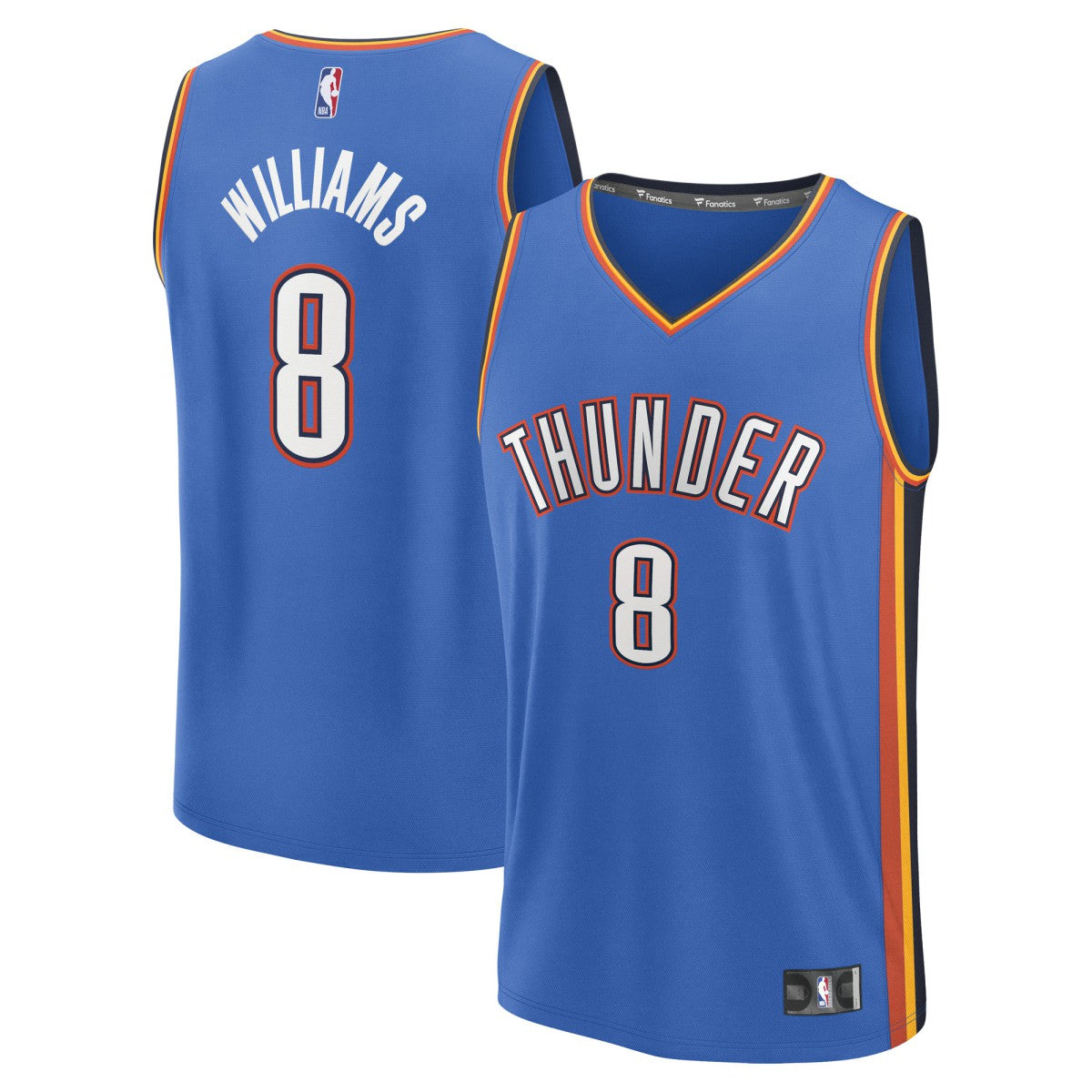 Jalen Williams Oklahoma City Thunder Fast Break Replica Player Jersey - Icon Edition - Blue