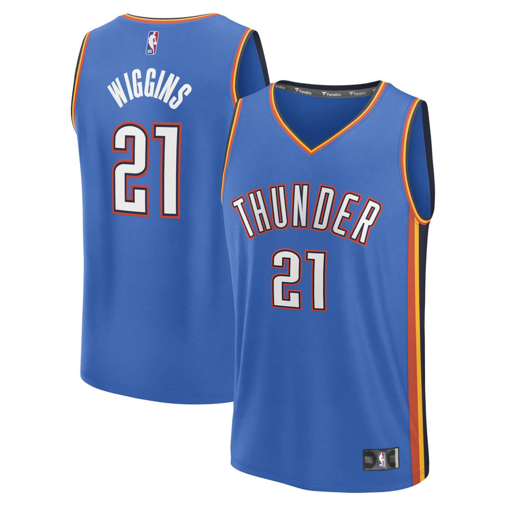 Aaron Wiggins Oklahoma City Thunder Fast Break Replica Player Jersey - Icon Edition - Blue