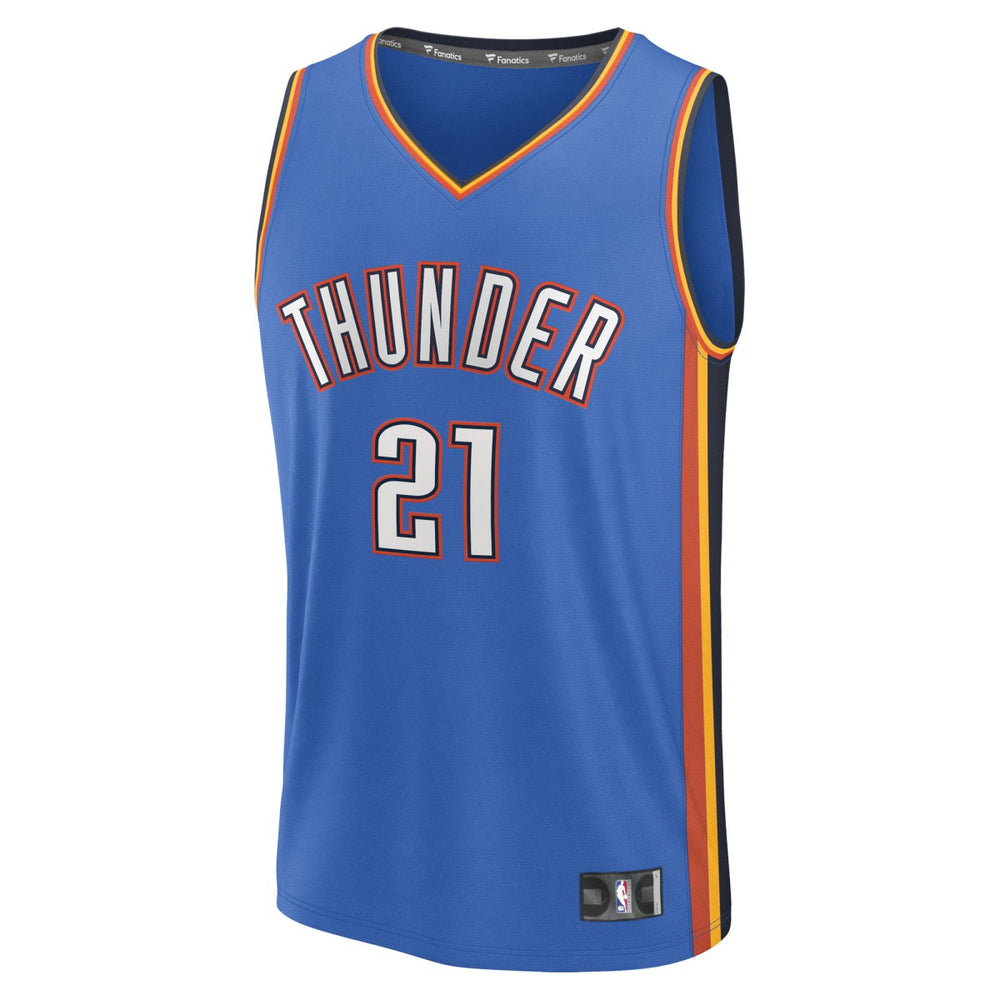 Aaron Wiggins Oklahoma City Thunder Fast Break Replica Player Jersey - Icon Edition - Blue